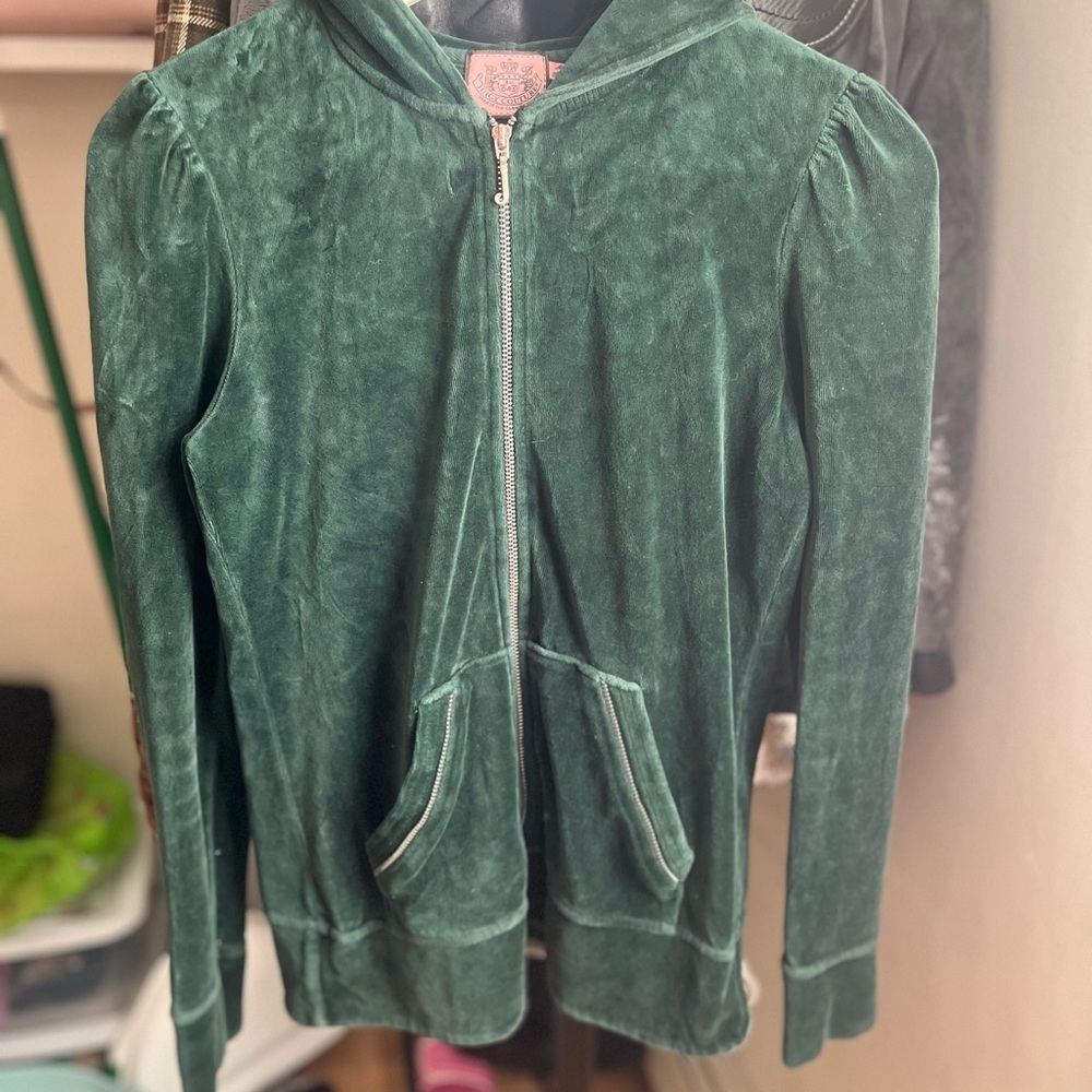 Juicy Couture Green Jacket Stylish and Comfortable